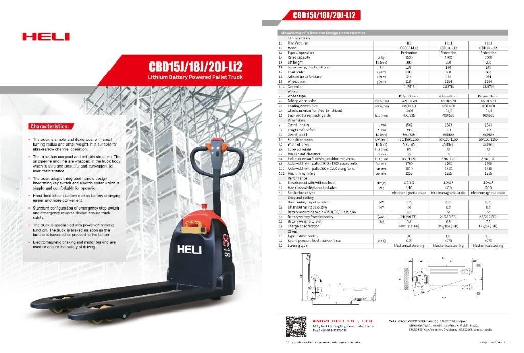 Heli CBD20 Low lifter
