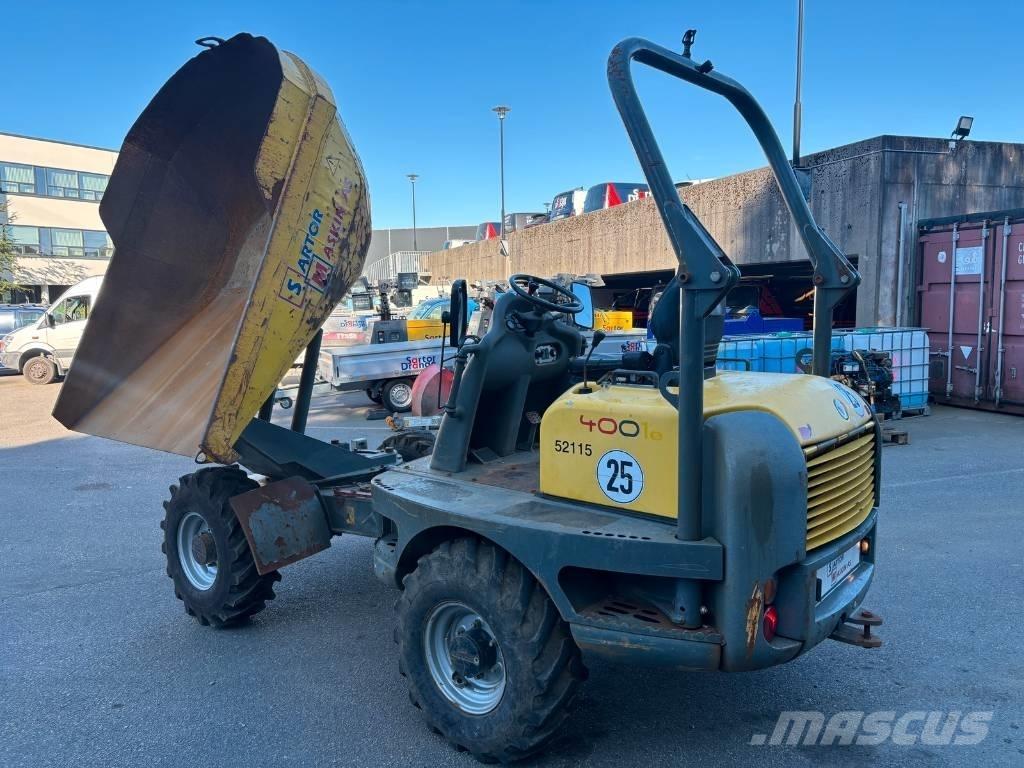 Wacker Neuson 4001 Site dumpers