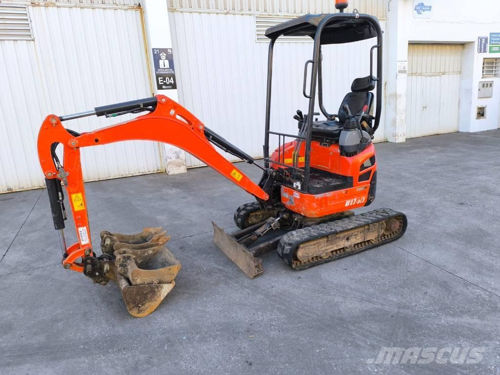 Kubota U 17-3 Mini excavators < 7t (Mini diggers)
