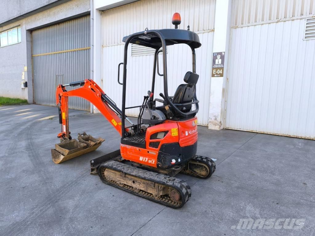 Kubota U 17-3 Mini excavators < 7t (Mini diggers)