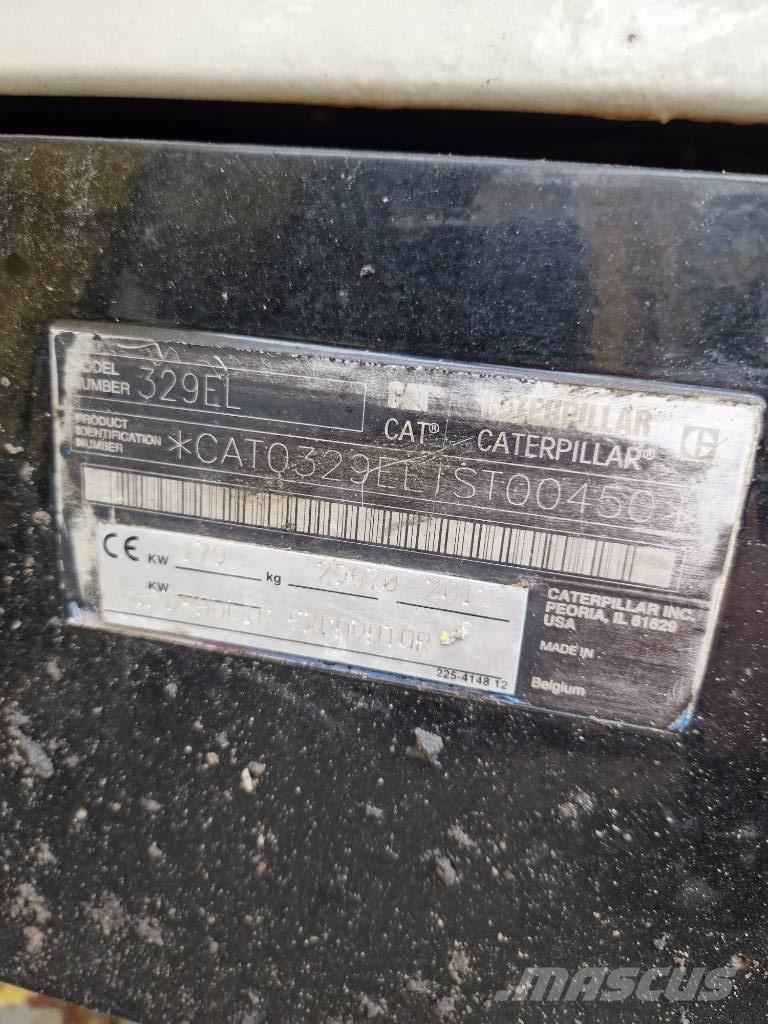 CAT 329 EL Long reach excavators