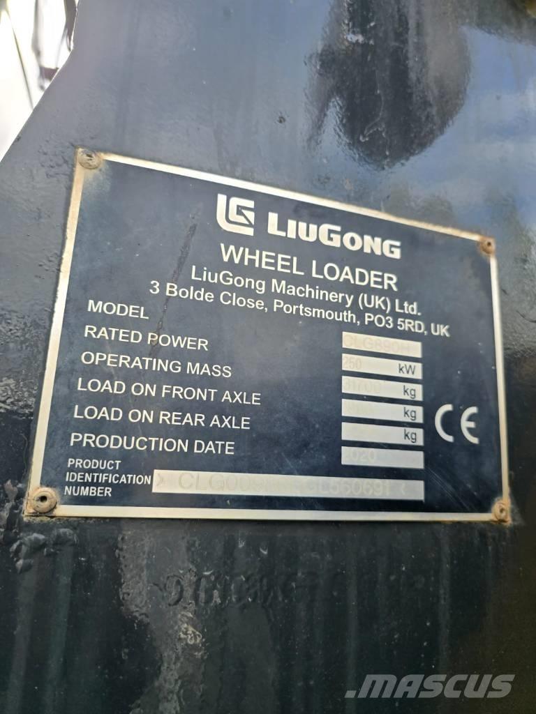 LiuGong CLG 890H Wheel loaders