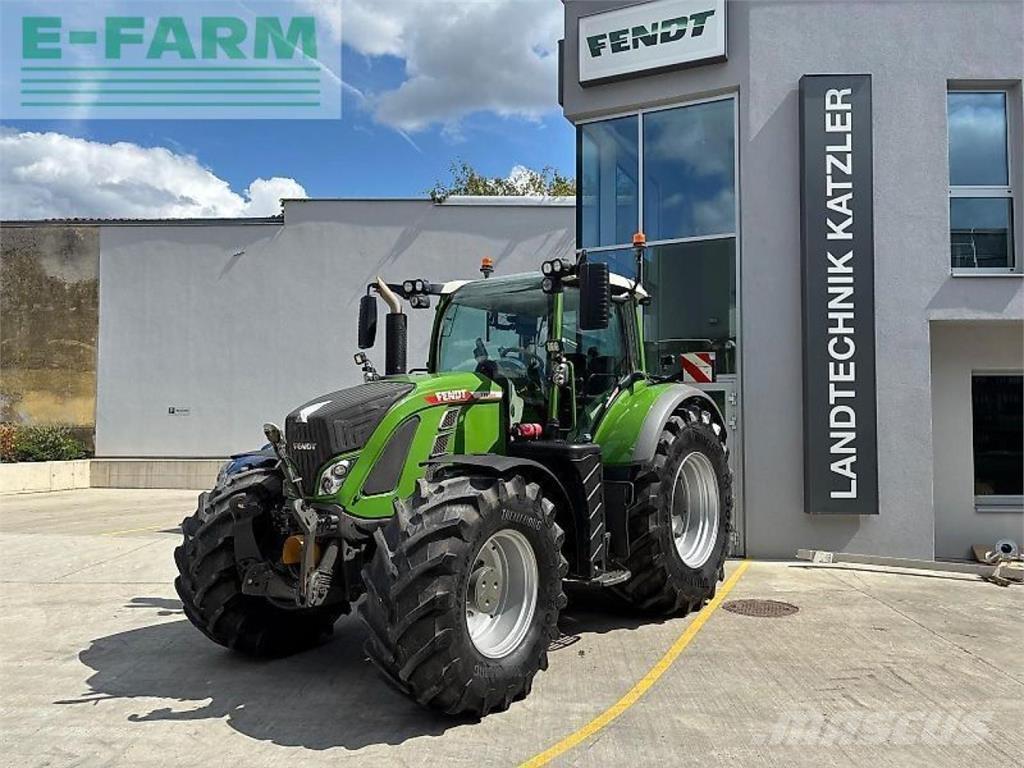 Fendt 724 vario Tractors