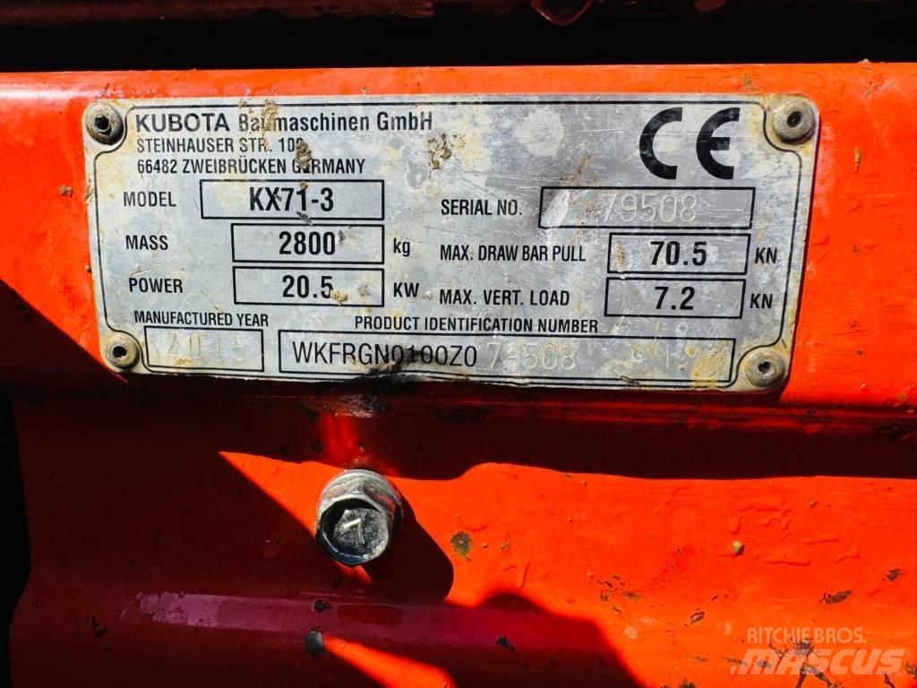 Kubota KX 71-3 Mini excavators < 7t (Mini diggers)
