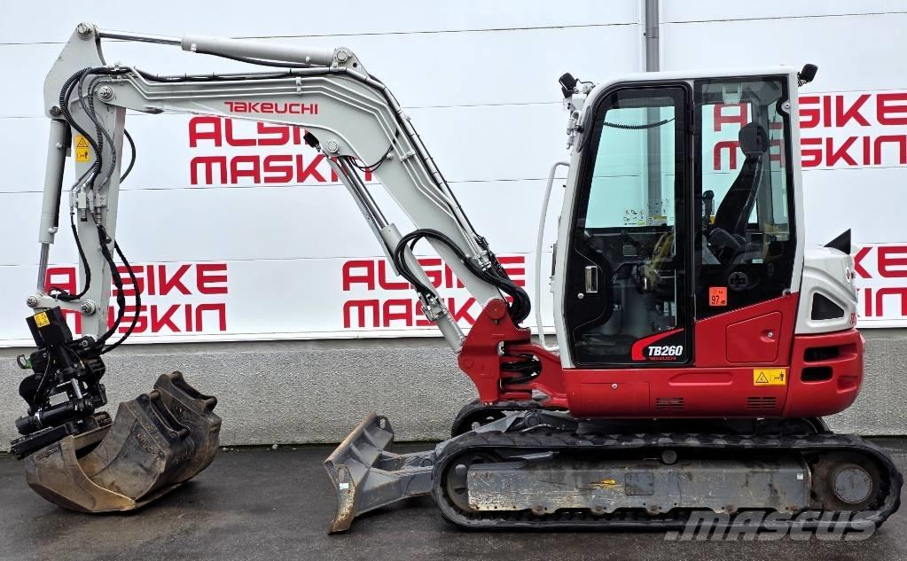 Takeuchi TB 260 Mini excavators < 7t (Mini diggers)