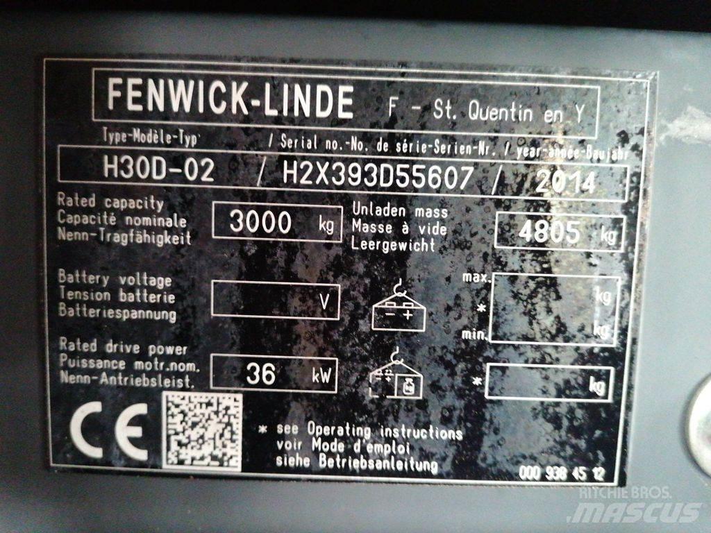 Linde H30D-02 Diesel trucks