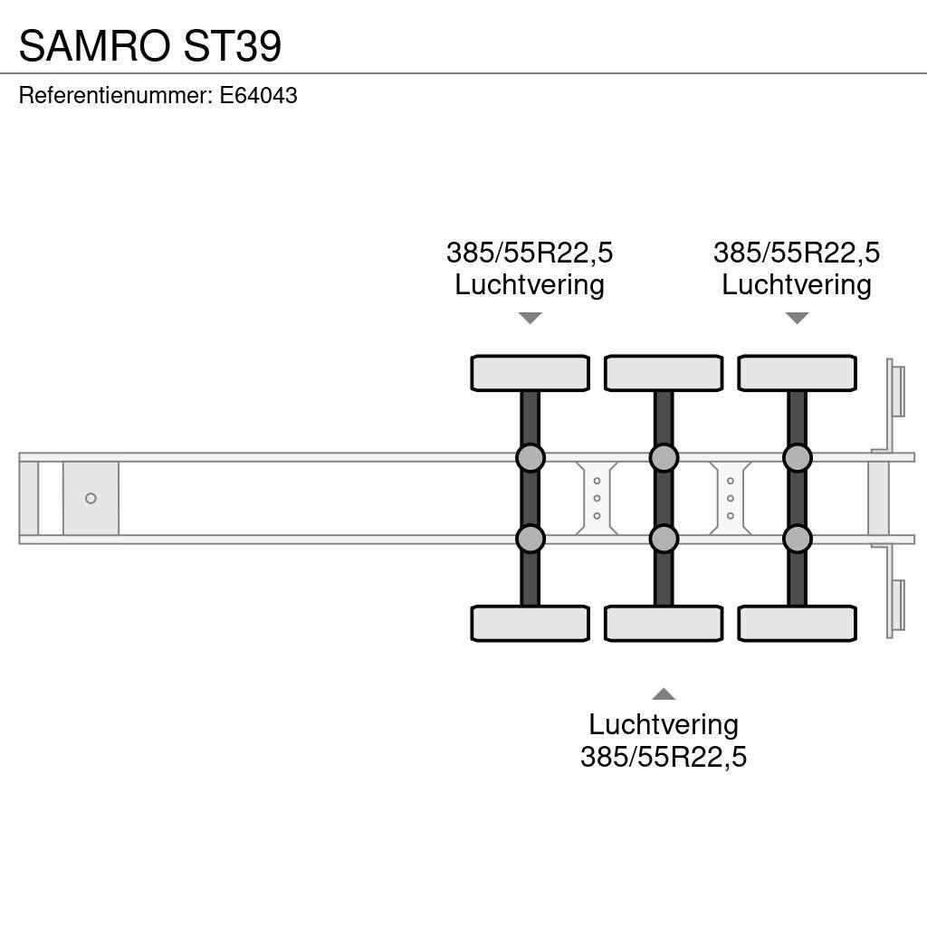 Samro ST39 Curtainsider semi-trailers