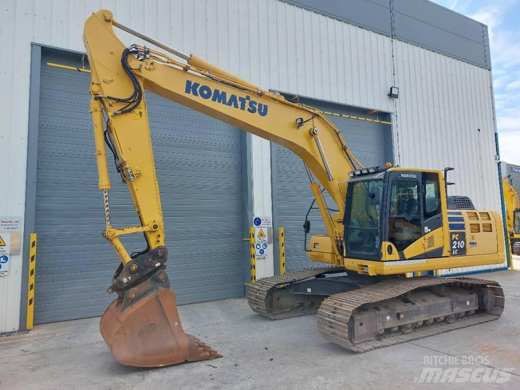 Komatsu PC210LC-10 Crawler excavators
