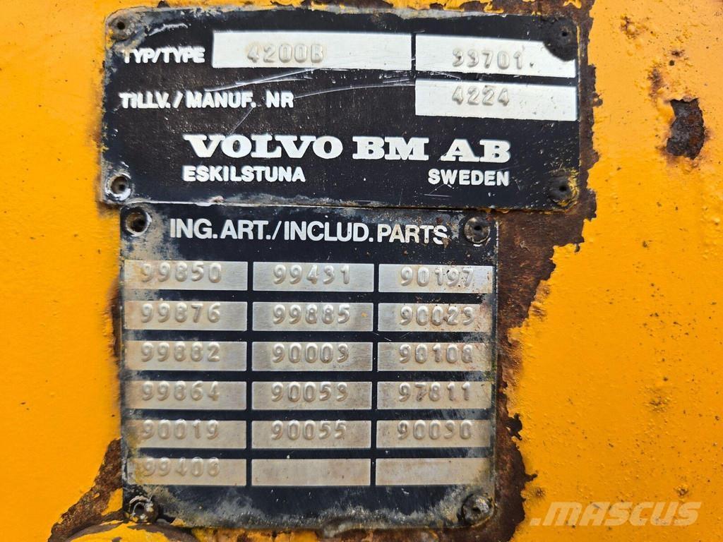 Volvo 4200B Wheel loaders