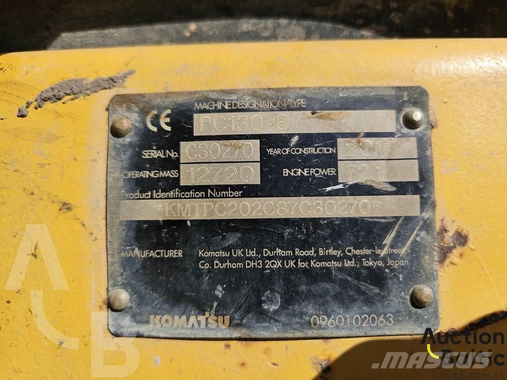 Komatsu PC130-8 Crawler excavators