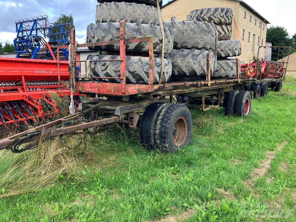  7,5 Meter Halmvogn Bale trailers