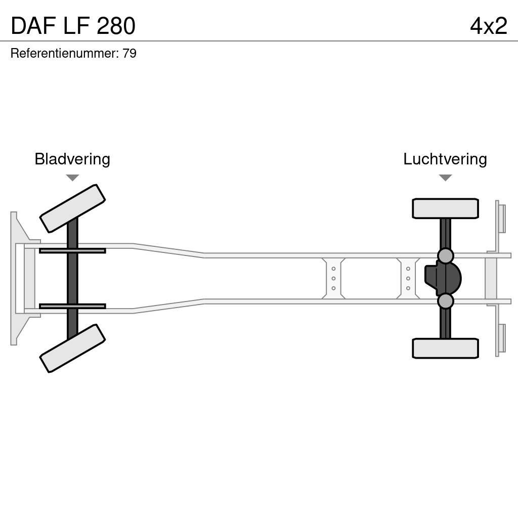 DAF LF 280 Box body trucks