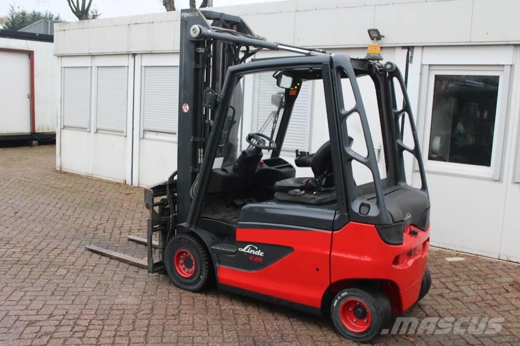 Linde E 25-01 Electric forklift trucks