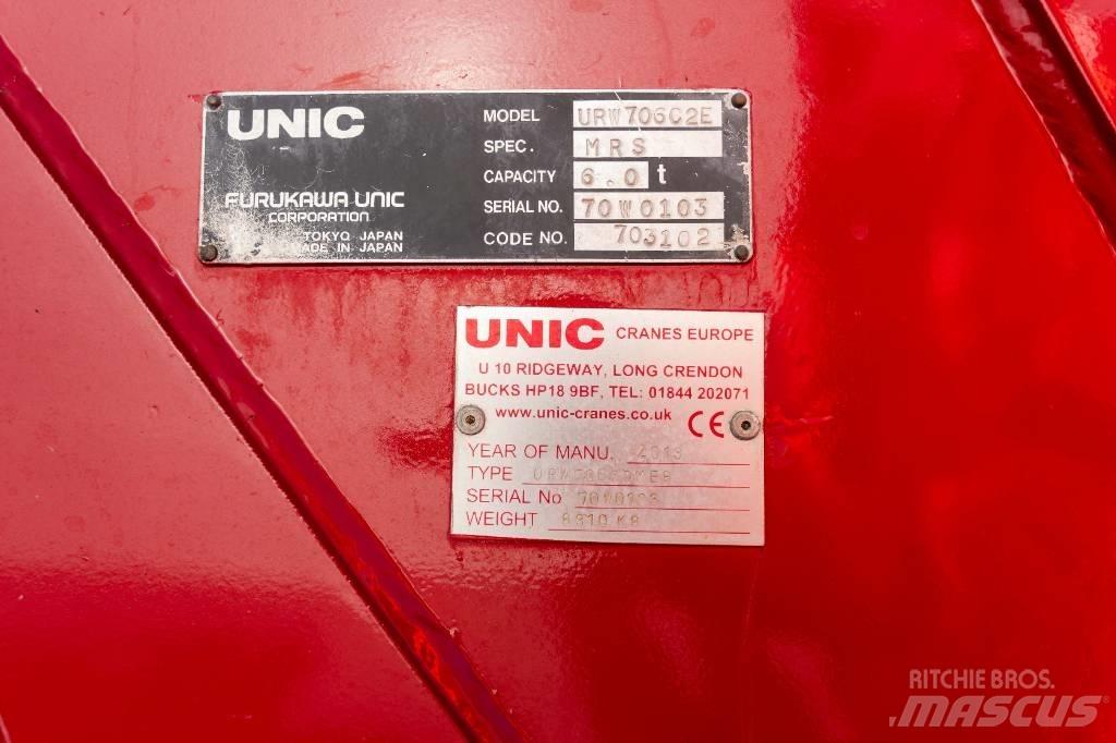 Unic URW 706 Mini cranes