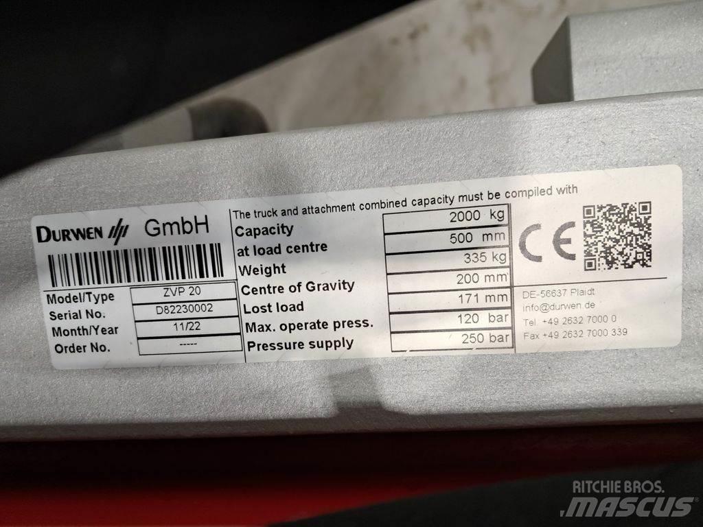 Durwen ZVP20 Fork clamps