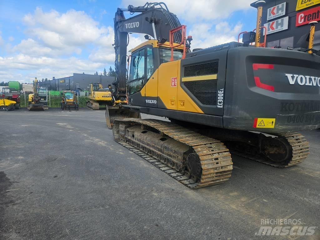 Volvo EC 300 EL + 3D Crawler excavators