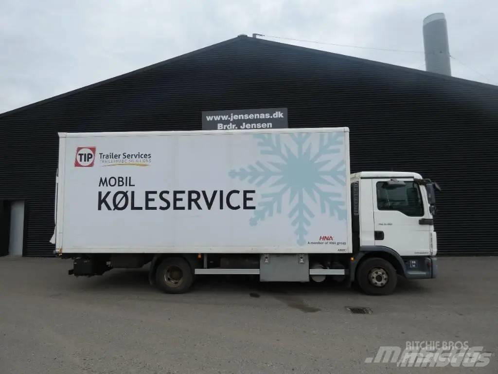 MAN TGL 8.180 Box body trucks