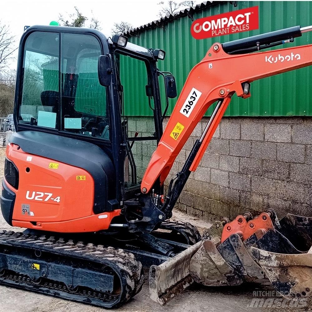 Kubota U 27-4 Mini excavators < 7t (Mini diggers)