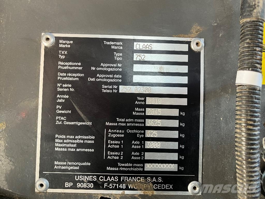 CLAAS Variant 380 Round balers