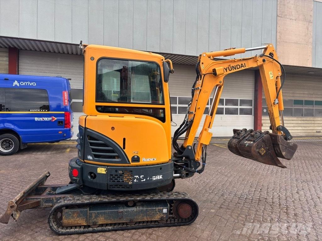 Hyundai 25 Z-9A Mini excavators < 7t (Mini diggers)