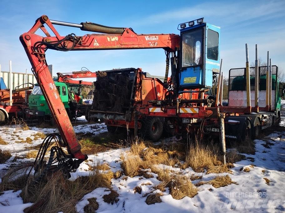 Scania 144 G Crane trucks