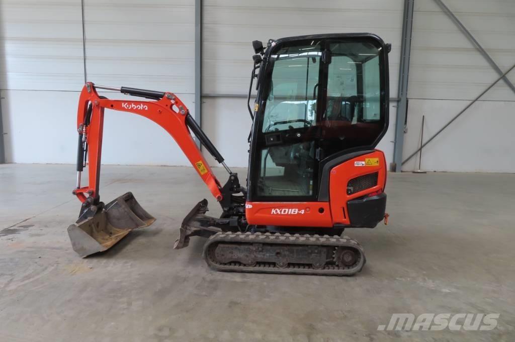 Kubota KX 018-4 Mini excavators < 7t (Mini diggers)