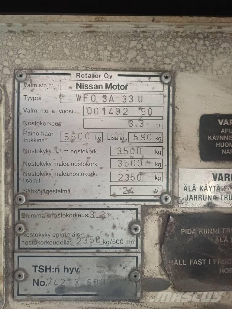 Nissan 33 U Diesel trucks