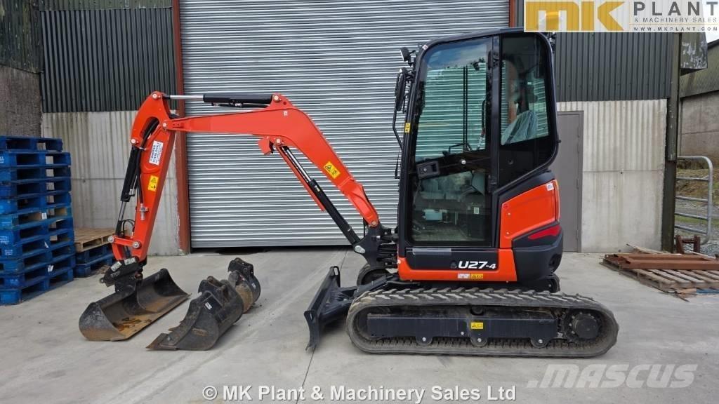 Kubota U 27-4 Mini excavators < 7t (Mini diggers)
