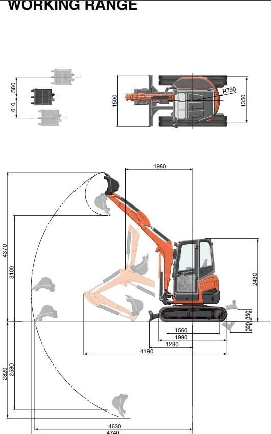 Kubota U 27-4 Mini excavators < 7t (Mini diggers)
