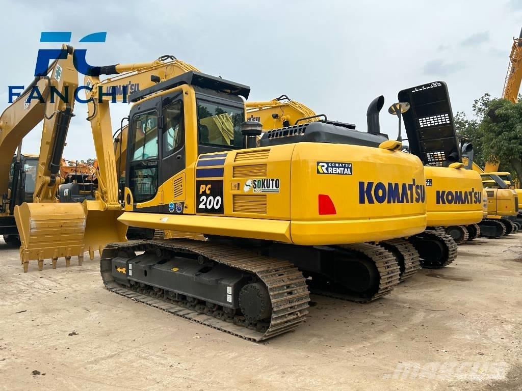 Komatsu PC 200-8 Crawler excavators