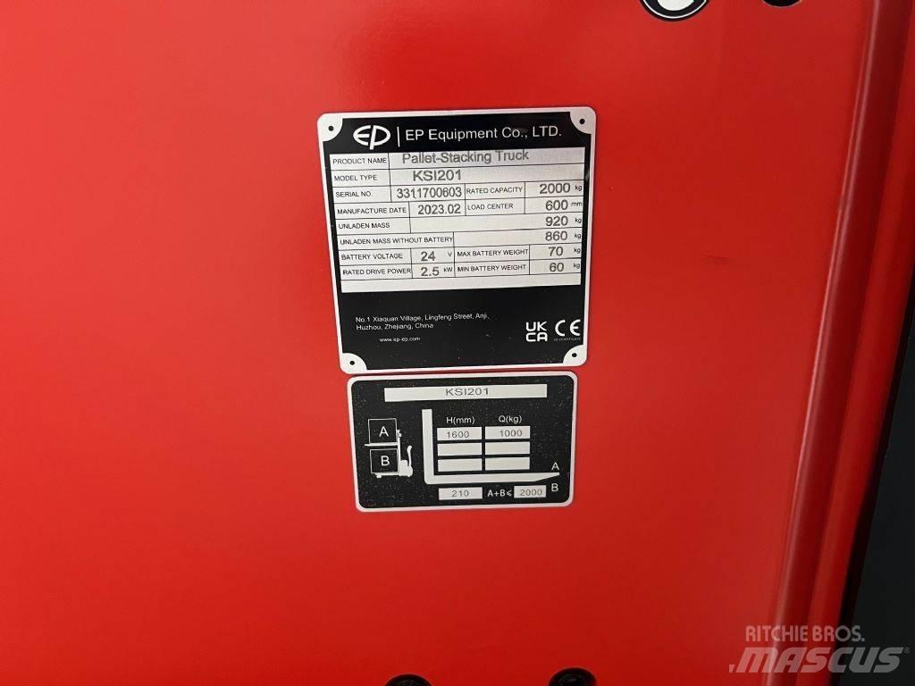 EP KSI201 Pedestrian stacker