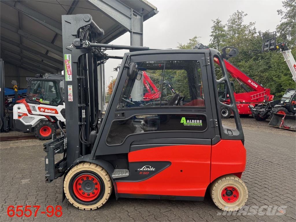 Linde E 50 HL 01 600 Electric forklift trucks