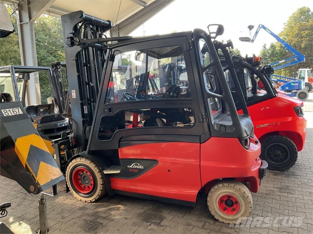 Linde E 50 HL 01 600 Electric forklift trucks