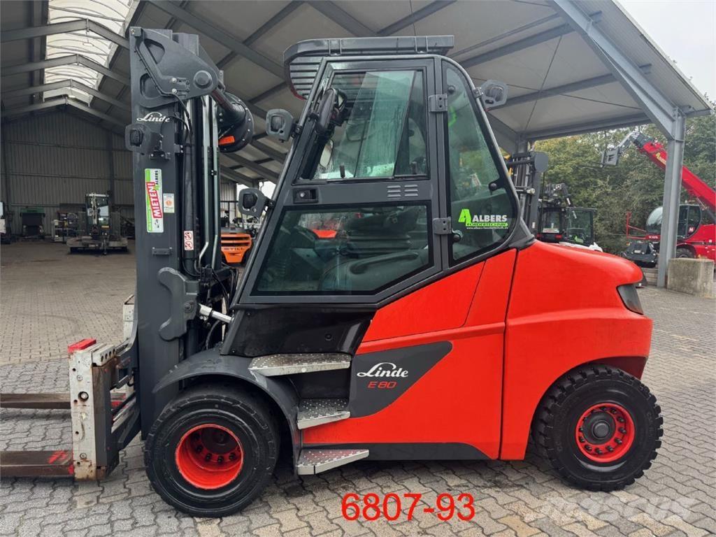 Linde E 80-01 / 900 Electric forklift trucks