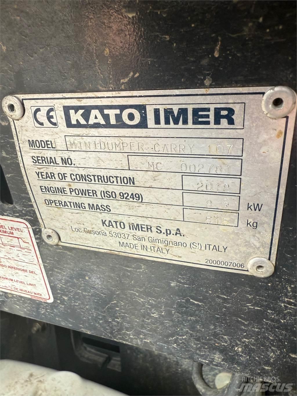  Carry 107 Tracked dumpers