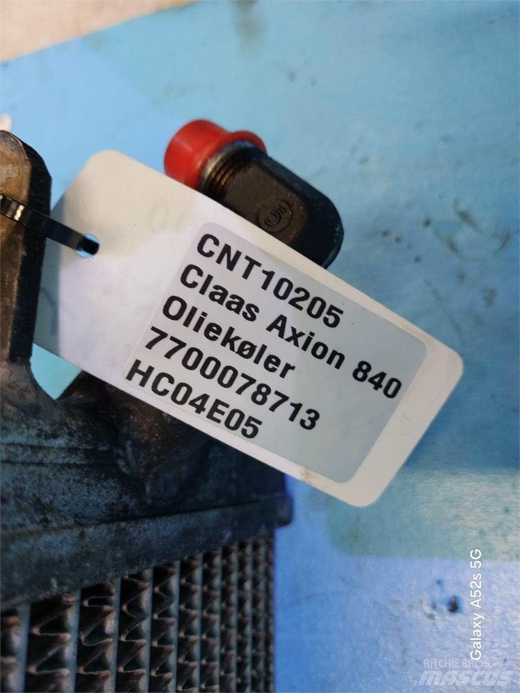 CLAAS Axion 840 Radiators