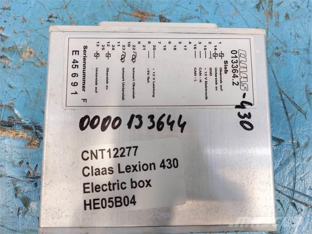 CLAAS Lexion 430 Electronics