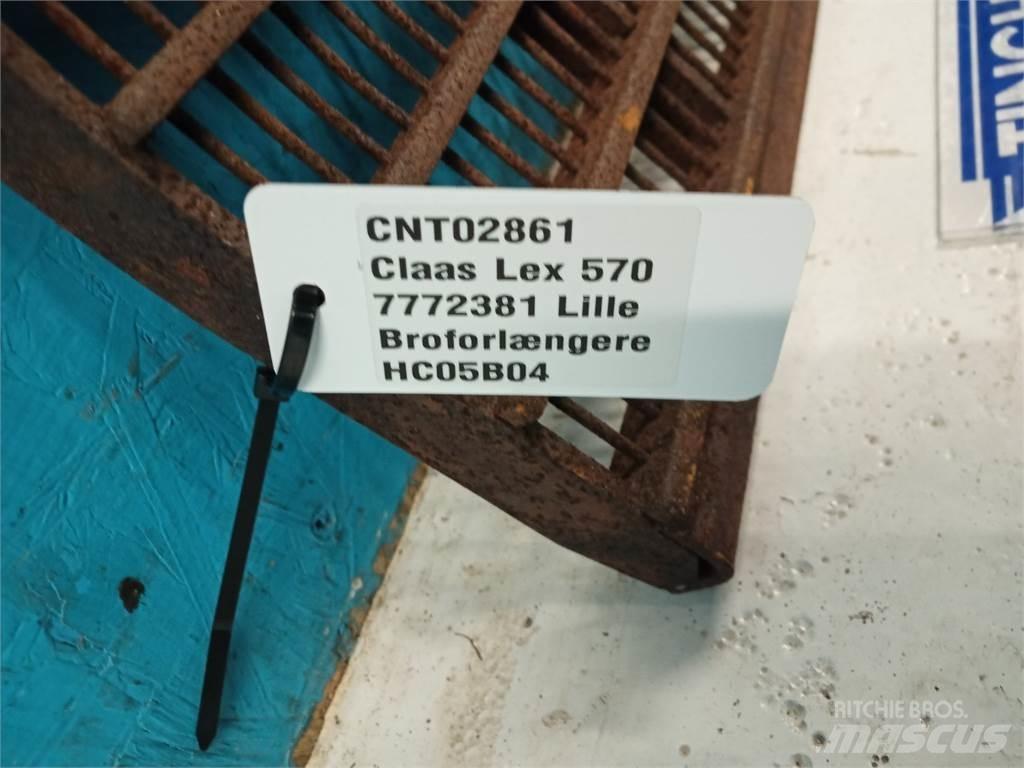 CLAAS Lexion 570 Combine harvester accessories