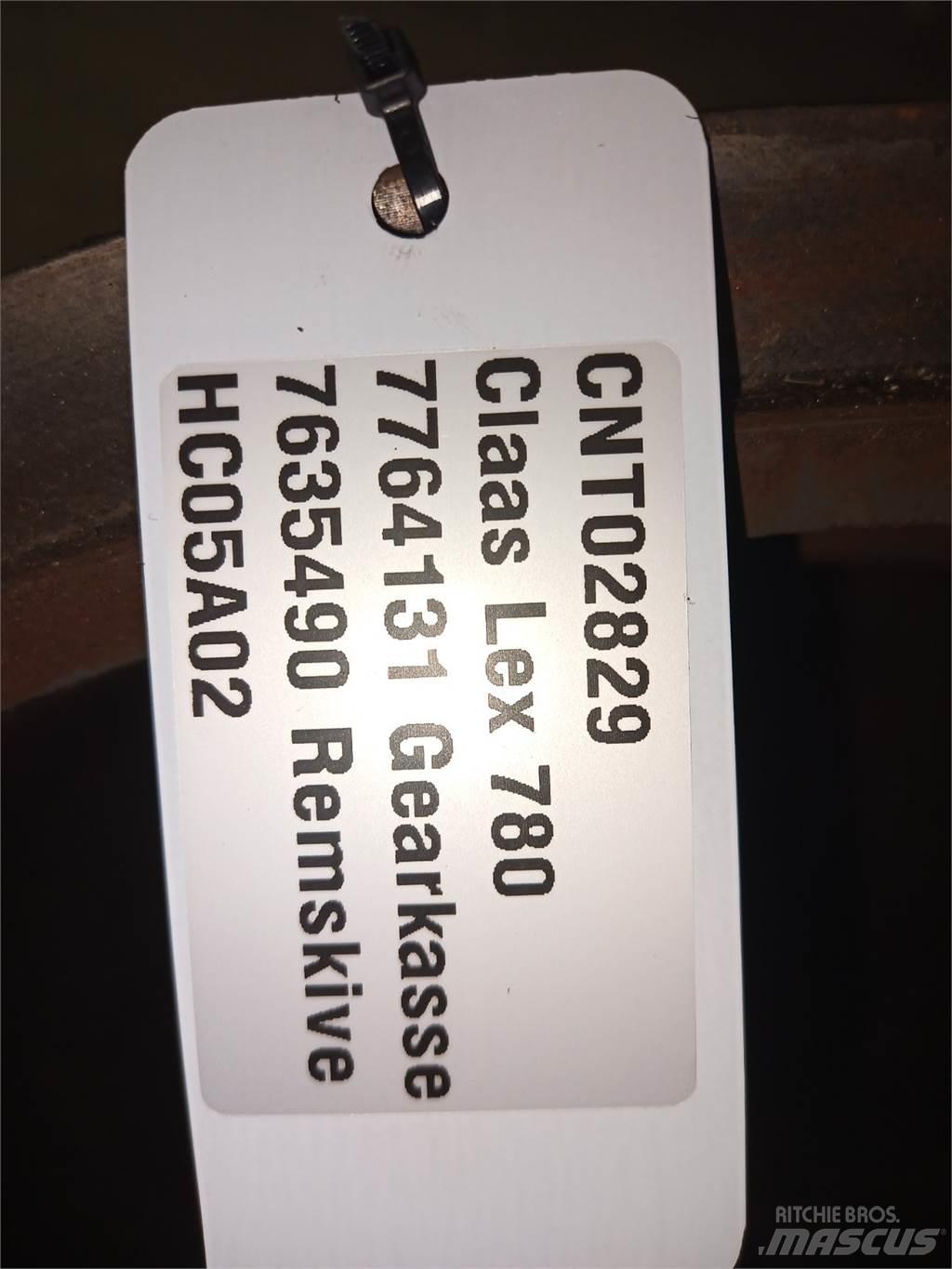 CLAAS Lexion 780 Combine harvester accessories