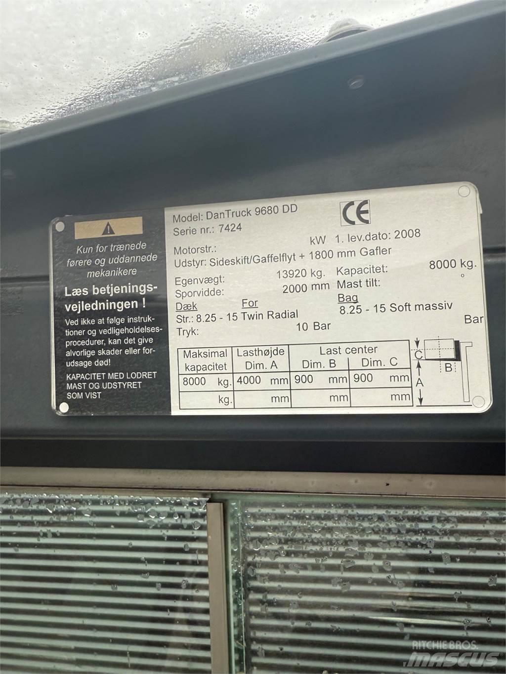 Dantruck 9680DD Diesel trucks