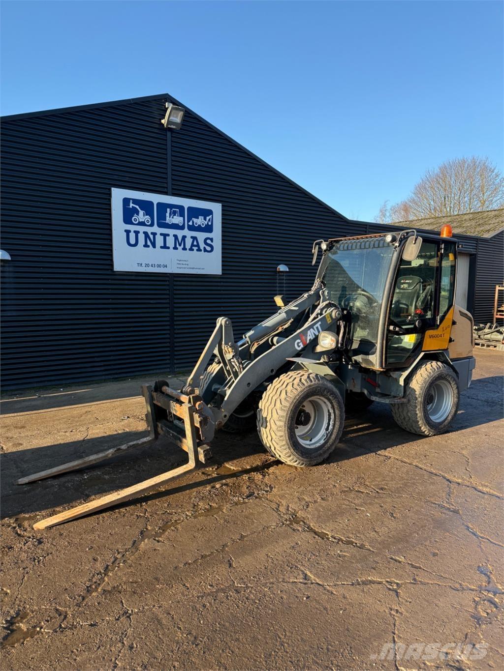 GiANT V6004 T Mini loaders