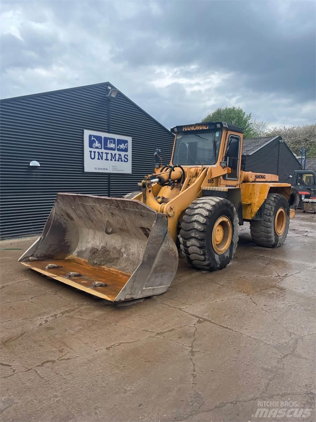 Hanomag 55D Wheel loaders