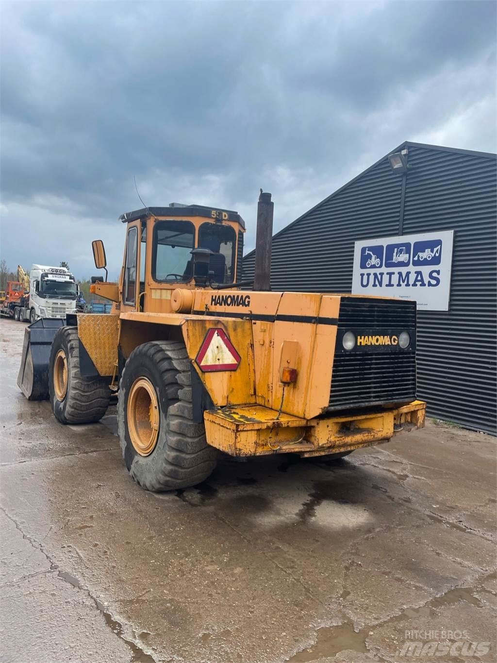 Hanomag 55D Wheel loaders
