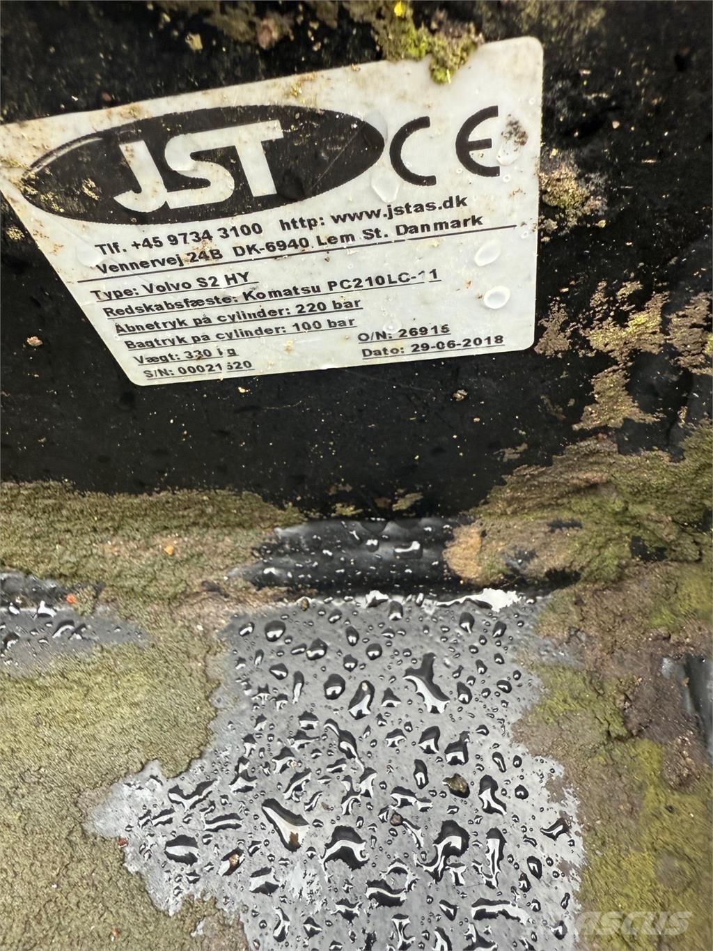  Hydraulisk fæste Quick connectors