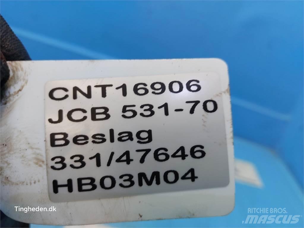 JCB 531-70 Screening buckets