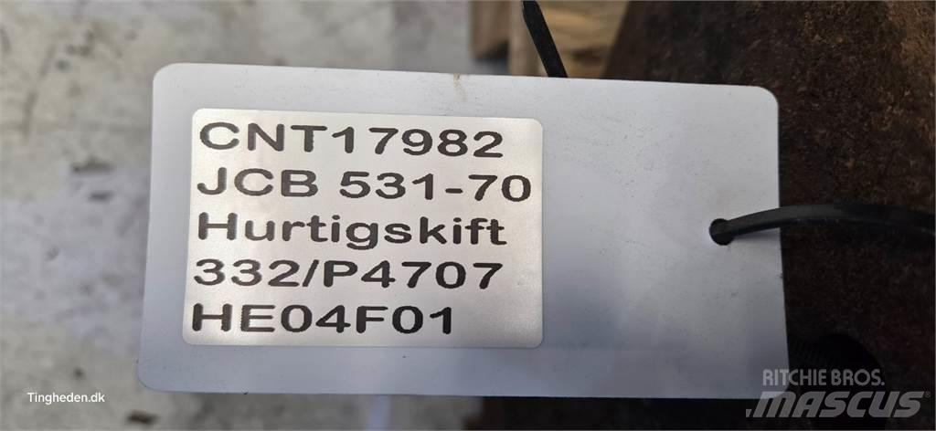 JCB 531-70 Quick connectors
