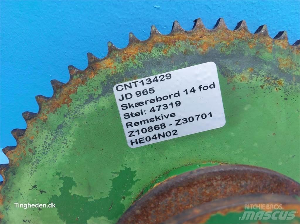 John Deere 965 Combine harvester accessories