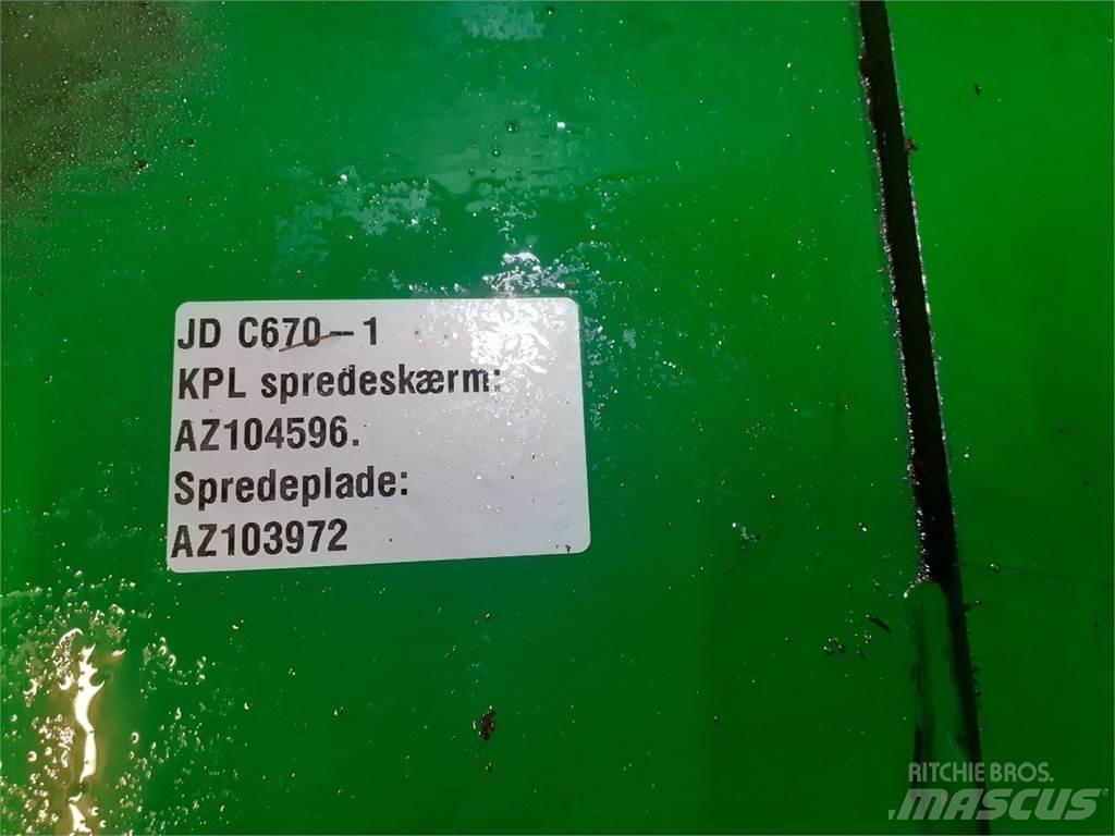 John Deere C670 Combine harvester accessories