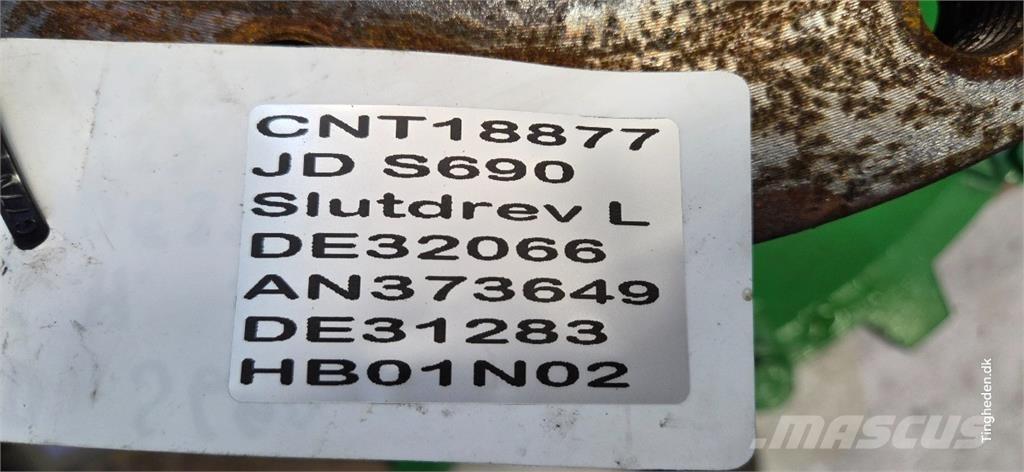 John Deere S690 Combine harvester accessories