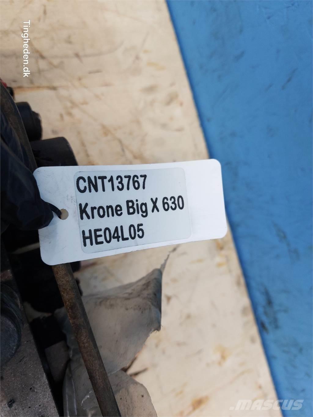 Krone Big X 360 Hydraulics